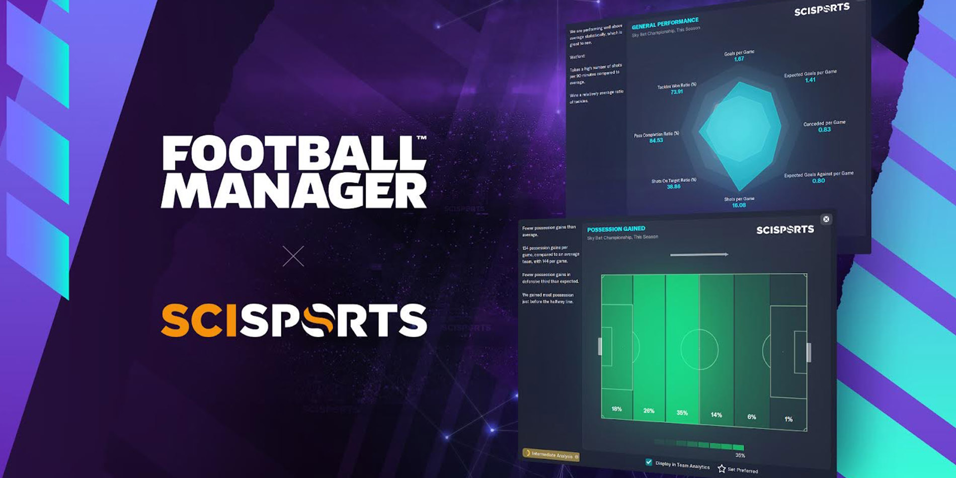 Sports Interactive extends data partnership with SciSports for FM23